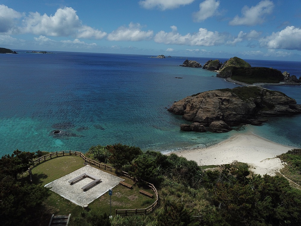 阿嘉島　天城展望台からの眺望